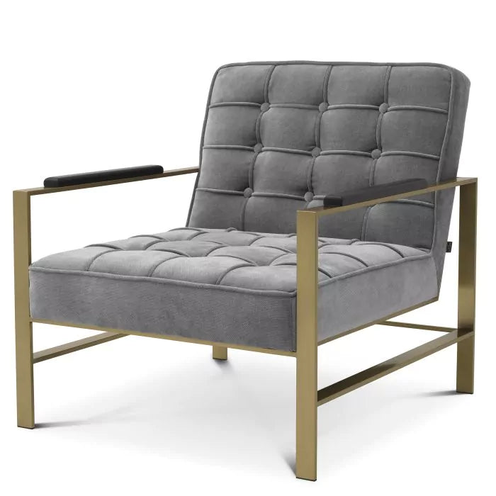 Fotoliu Ernesto Clark Grey 115157, Eichholtz